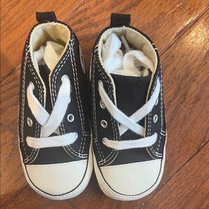 Converse Kids Black and White Sneakers